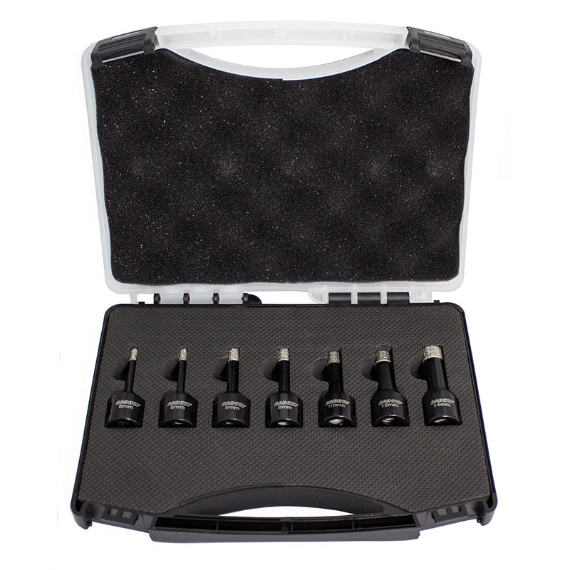 Set dijamatskih burgija 7 kom