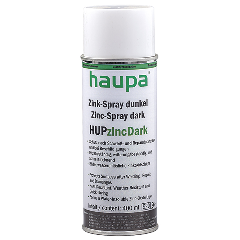 Zinc Spray dark "HUPzincDark" aerosol 400ml