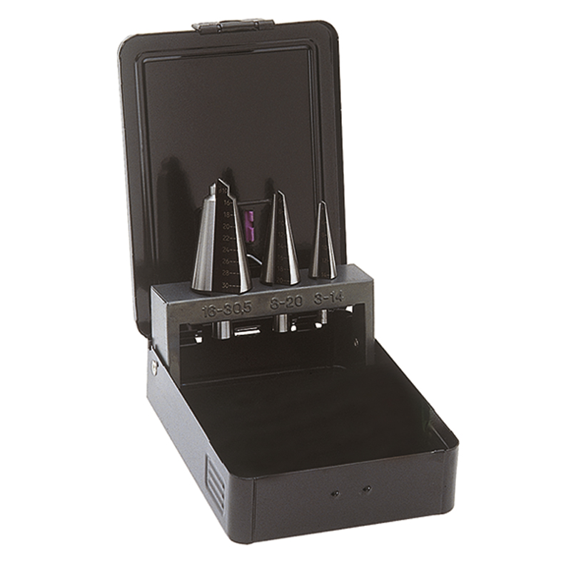 HSS kon.set burgija  4-kome Ø  3 - 30 mm